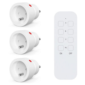 LOT 3 PRISES COMMANDEES + TELECOMMANDE  