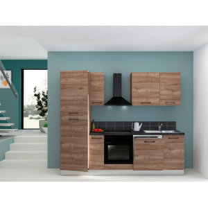 Cuisine équipée "Brooklyn" - L. 255 cm
