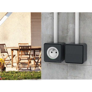 Interrupteur va-et-vient étanche « Mureva Styl »