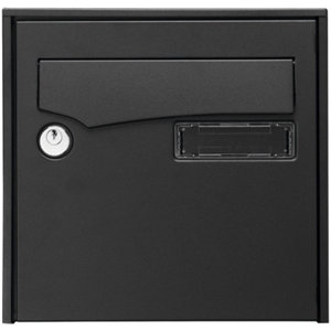 Boîte aux lettres "Salva" simple face - Noir
