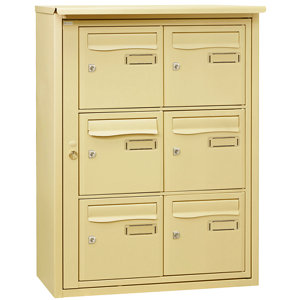 Boîte aux lettres collective "Hexagone"