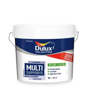 Peinture intérieure multi-supports blanc satin 10L