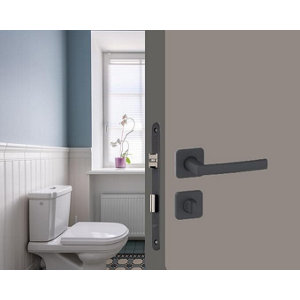 Serrure à encastrer D23 NF axe 40 salle de bains