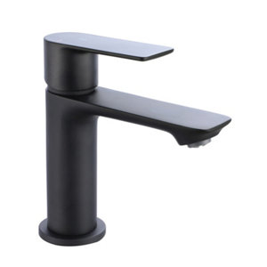 Mitigeur  lavabo avec réducteur de débit "TIROK" noir