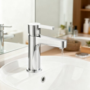 Mitigeur lavabo KRIL chrome avec cartouche céramique 6 l/min