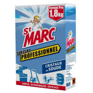 Cristaux de soude "St Marc" - 1,8 Kg