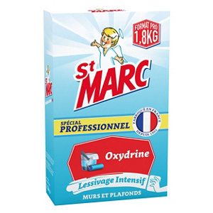 Lessive en poudre "Saint Marc Oxydrine Pro" - 1,8 kg