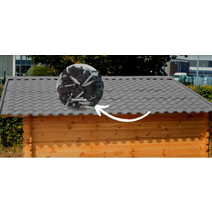 Lot de 50 vis et rondelles 4,9 x 35 mm gris