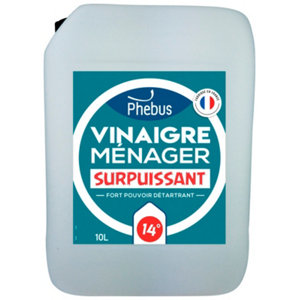 Vinaigre ménager surpuissant 14° - Bidon 10L