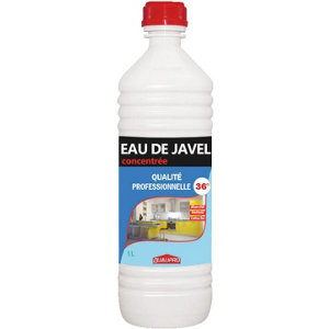 Eau de javel 1 L pour détacher, blanchir, désinfecter