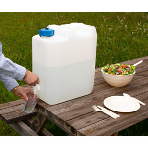 Jerrycan 35L en polyéthylène sans BPA avec robinet