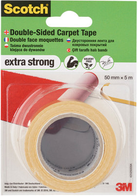 Bande double face 50 mm x 5 Tissu Scotch - vue 1