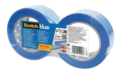 Ruban de masquage Scotch original 50 x 48 mm 2 rouleaux - vue 1
