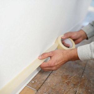 Lot de 3 rouleaux adhésifs de masquage L. 50 m x l. 48 mm