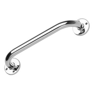 Barre de maintien chromé - P. 9 cm x H. 6,5 x EP. 2,5 cm x l. 30 cm