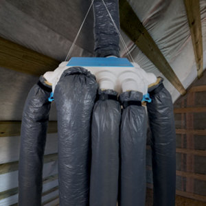 Caisson VMC simple flux hygroréglable TBC pour ventilation logement 1 à 7 pièces