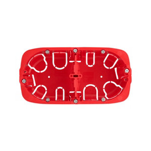 Boîte d'encastrement double cloison sèche Ø67 x P. 40 mm