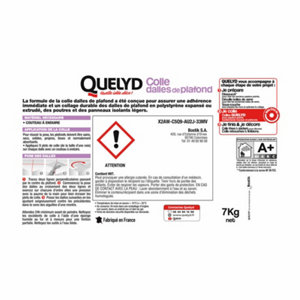 Colle pour dalles de plafond en polystyrène - 7kg