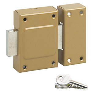 Verrou de sûreté sans bouton pour cave cylindre 40 mm