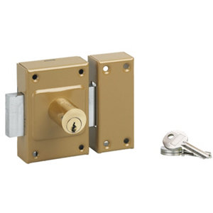 Verrou à double cylindre 40 mm