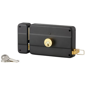 Serrure horizontale 140x90 mm pour porte gauche