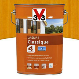 Lasure classique ton chêne clair 5 L