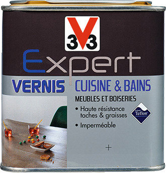 Vernis cuisine et bains V33 Expert incolore satin - vue 2