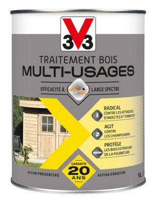 Traitement bois usages incolore V33 - vue 2