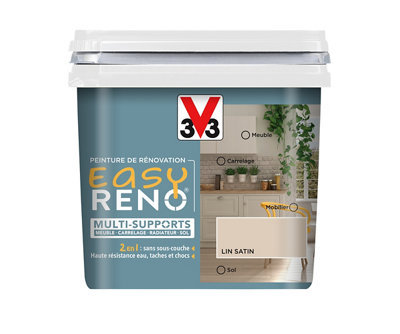 Peinture de rénovation supports V33 Easy Reno lin satin - vue 2