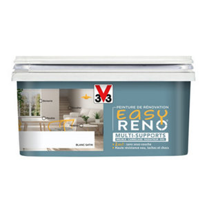 Peinture multi-supports 2en1 Satin 2 L Blanc