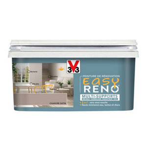 Peinture multi-supports 2en1 Satin 2 L Chanvre