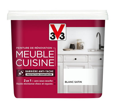 Peinture de rénovation meuble cuisine V33 satin 750ml - vue 2