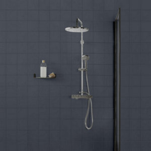 Peinture de rénovation faïence et lambris acrylique satin gris anthracite 2 L