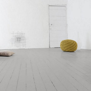 Peinture de rénovation sol et escalier acrylique satin gris galet 2 L