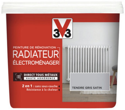 Peinture de rénovation radiateur électroménager V33 tendre satin - vue 2