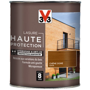 Lasure ton chêne dore satinée 0,75 L