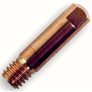 5 tubes contact Ø 0,8 mm - acier cuivré