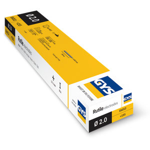 Lot de 155 électrodes enrobées rutile diamètre 2 mm