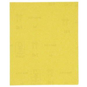 5 feuilles abrasives multi-usages grain 40 - Décapage