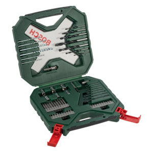 Coffret 60 pièces forets et embouts vissage et mèches bois