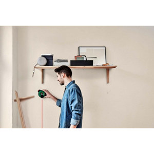 Mètre laser ligne à mètre ruban intégré "Atino" - 1,7 m.