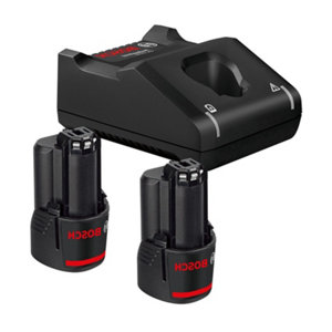 Starter Set 2 batteries 2,0 Ah + 1 chargeur rapide - GAL 12V-40