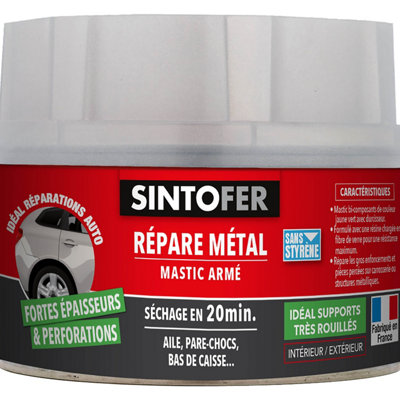 139901 Mastic répare métal armé 170–190 ml - vue 1