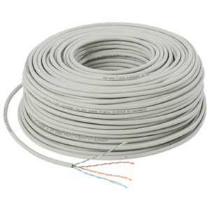 Câble Ethernet Cat.5E F/UTP pour connexion réseau jusqu’à 100 MHz