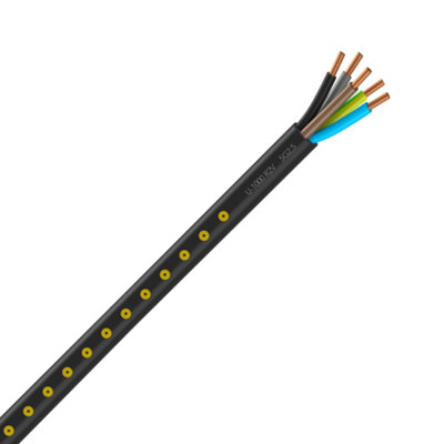 Câble U 1000 R2V 5G 2.5C 50 Nexans