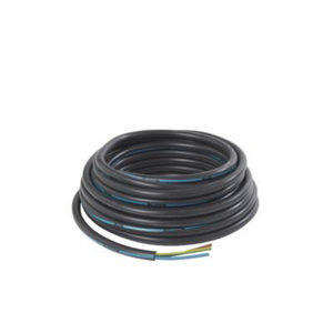 Câble électrique R2V 3G6 mm² noir - 25 m