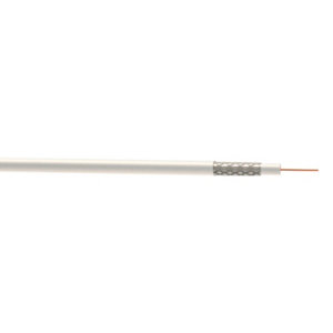 Câble coaxial 17 VATC blanc - 25 m
