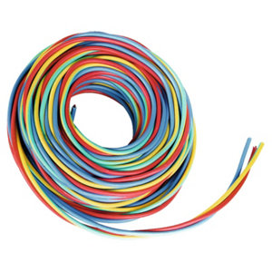 Câble électrique "SpeedFil" H07VU 2,5 mm² vert/jaune/rouge/bleu - 5 m