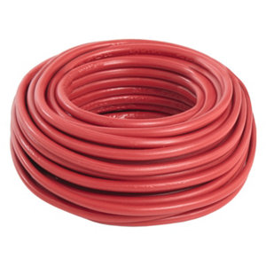 Fil électrique H07VR 6 mm² rouge - 10 m