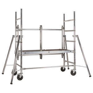 Échafaudage Échafaudage aluminium pliant 2M70